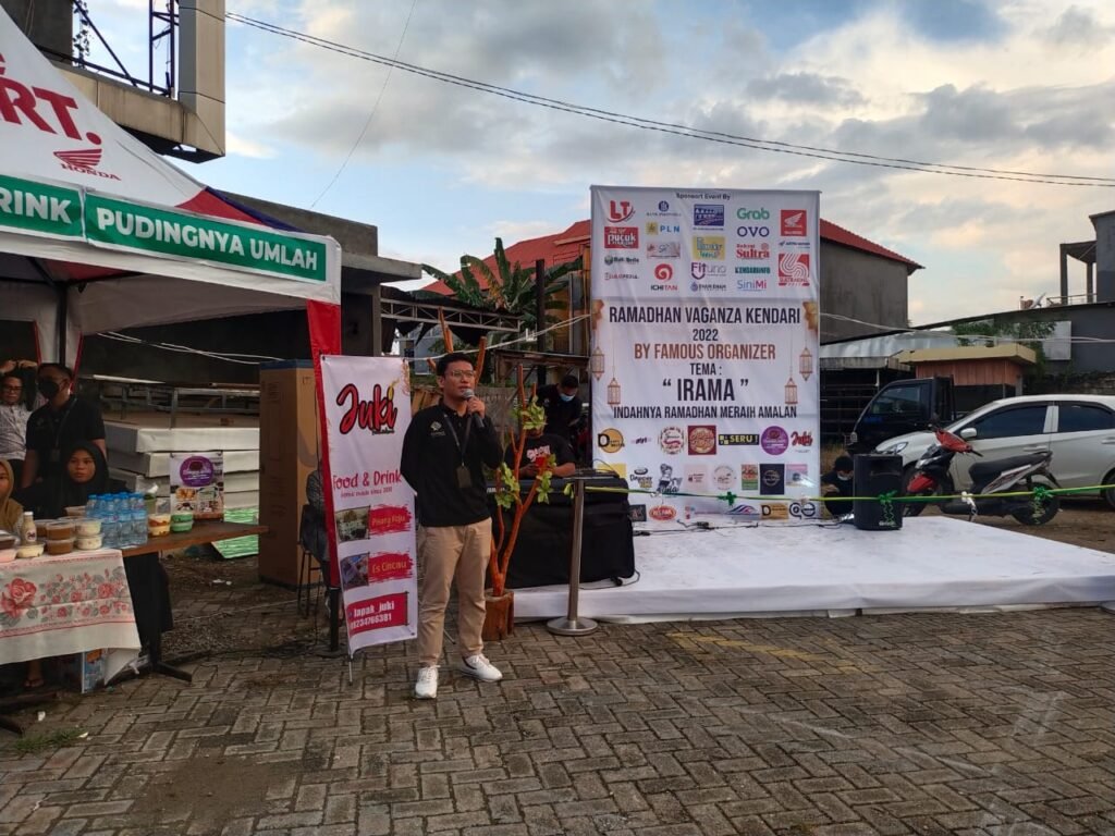 Ketua Event Ramadhan Vaganza Kendari, Ikhsan Eppe.