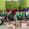 Berbagi di Bulan Ramadan, Murid Raudhatul Athfal Perwanida 4 Raha Sambangi Pondok Pesantren