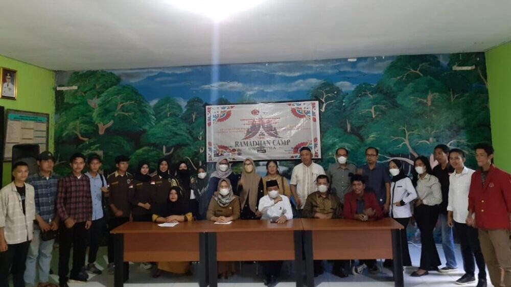 Kegiatan seminar pada Ramadhan Camp Unsultra Collaboration.