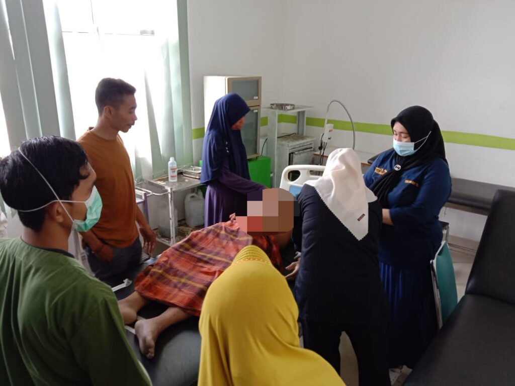 Jenazah La Amis atau Amis Ando, warga yang meninggal dunia saat diamankan di Polres Muna.