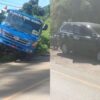 Tak Kuat Menanjak, Mobil Tangki di Konawe Mundur Hantam Avanza