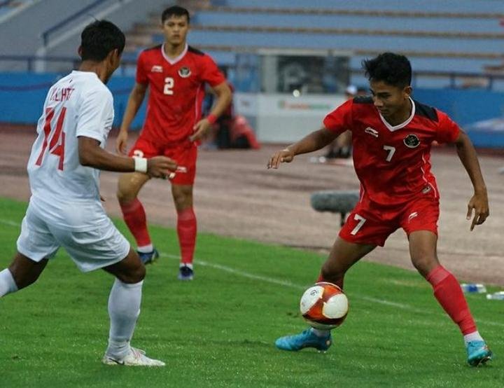 Timnas Indonesia berhasil mengalahkan Myanmar, pada lanjutan kualifikasi grup a sepak bola SEA Games 2021.