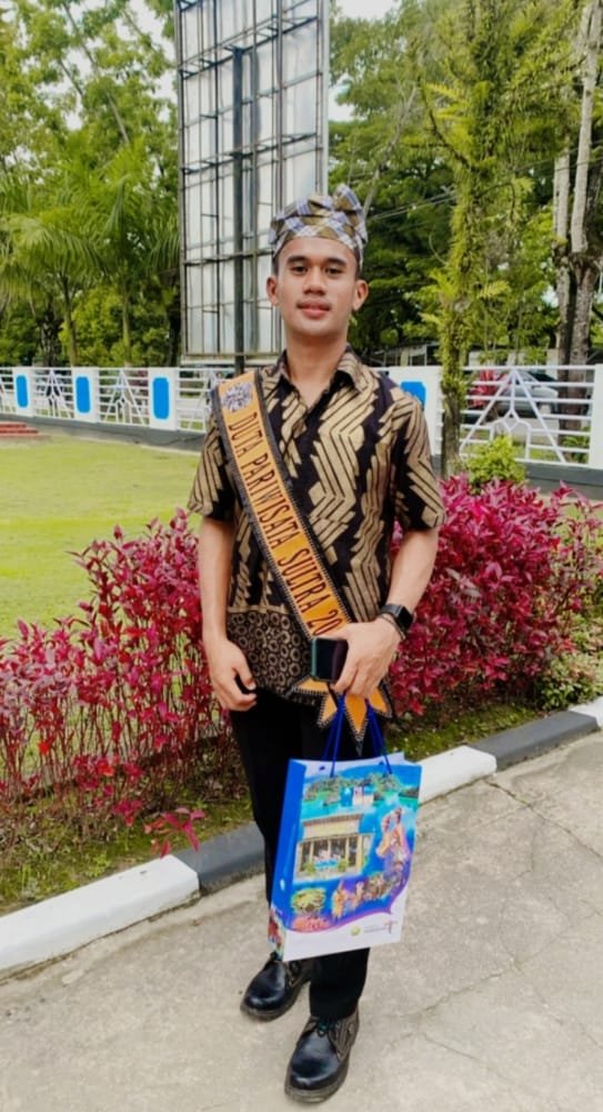 Noer khalik Silondae, Putra Duta Pariwisata Sultra 2022.