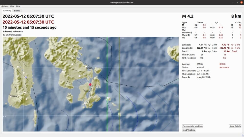 Kabupaten Muna Diguncang Gempa M 4,2 Kabupaten Muna Diguncang Gempa M 4,2