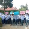 Puluhan Pelajar Gelar Unras Minta Kepsek SMAN 1 Kontunaga Tinggalkan Jabatan