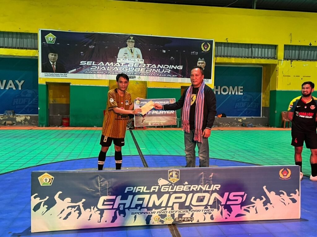Best Player Gubernur Sultra Cup 2022, Muhammad Putra.