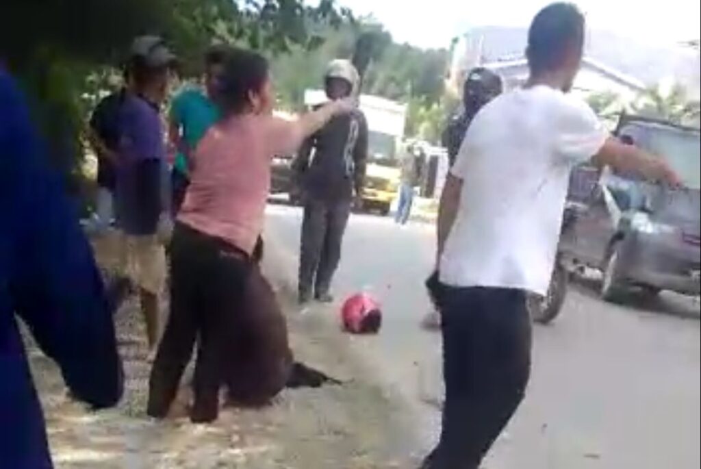 Pria inisial LA yang ditabrak lari oleh pengendara mobil di Kendari.