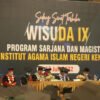 IAIN Kendari Gelar Wisuda ke-IX, Berikut Daftar Wisudawan Terbaiknya