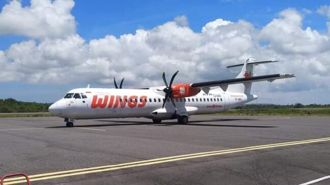 Penerbangan Wakatobi Kembali Aktif Reguler, Pemkab Subsidi Rp4 M