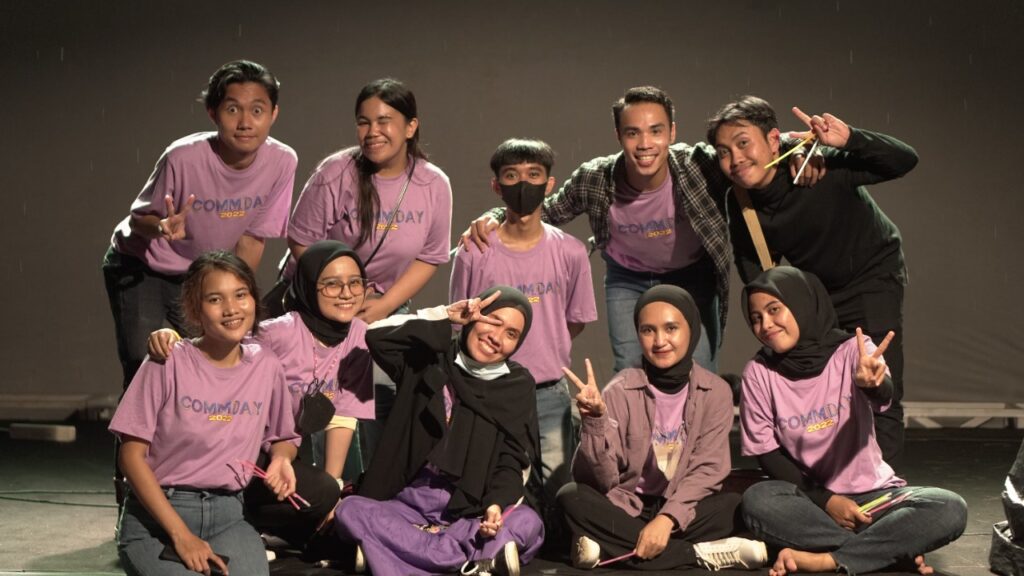 Panitia Comm Day 2022. Foto: Kendariinfo/Wira Muhammad Rafli. (14/7/2022).