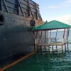Tali Lepas, Tongkang Pengangkut Ore Nikel di Kolut Tabrak Dermaga dan Rusak Terumbu Karang