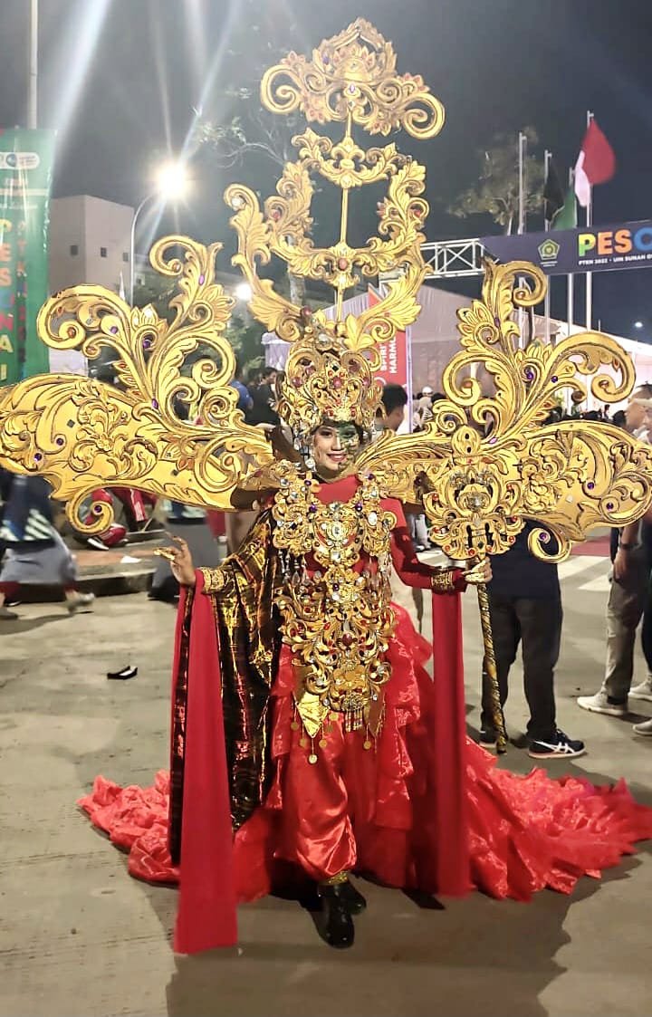 Kostum Tema Raja Buton Meriahkan Pekan Seni Dan Olahraga PTKN Di Bandung