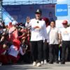 Wali Kota Sulkarnain dan Ratusan Peserta Ramaikan Kendari Fashion Cross Road 2022