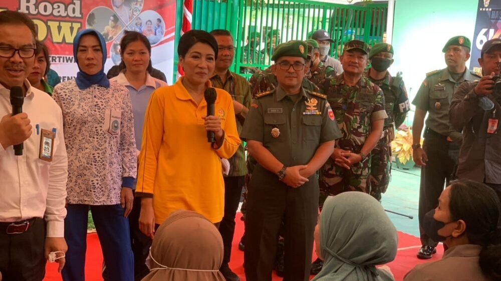 Kunjungan ke Sultra, Istri Panglima TNI Bawa Misi Penurunan Stunting