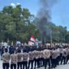 Peringati 3 Tahun Kematian Randi dan Yusuf, Ratusan Mahasiswa Geruduk Polda Sultra