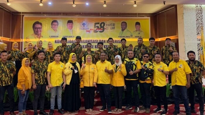Kumpulkan 305 Kader se-Kota Kendari, Golkar Harap Kursi Bertambah di Pemilu 2024