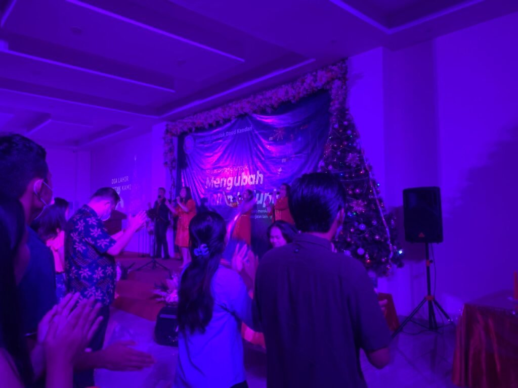 Rangkaian kegiatan Christmas Celebration GBI Pondok Daud Kendari.