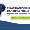 UHO Latih Public Speaking Aparat Kelurahan se-Kecamatan Nambo