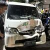 Terungkap Kronologi Tabrakan Mobil Jasa Pengantaran Barang dan Pick Up di Kendari