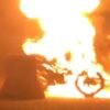 Korsleting Diduga Jadi Penyebab Motor Thunder Terbakar di SPBU Tapak Kuda Kendari