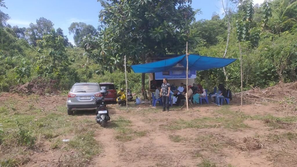 Lokasi pembangunan perumahan guru di Kendari.