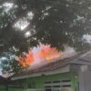 Korsleting Listrik Diduga Jadi Penyebab Warung Makan di Kendari Terbakar