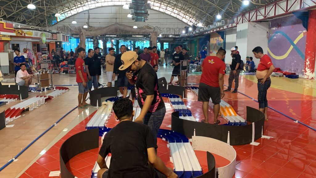 Suasana kejurnas tamiya di Kota Kendari.