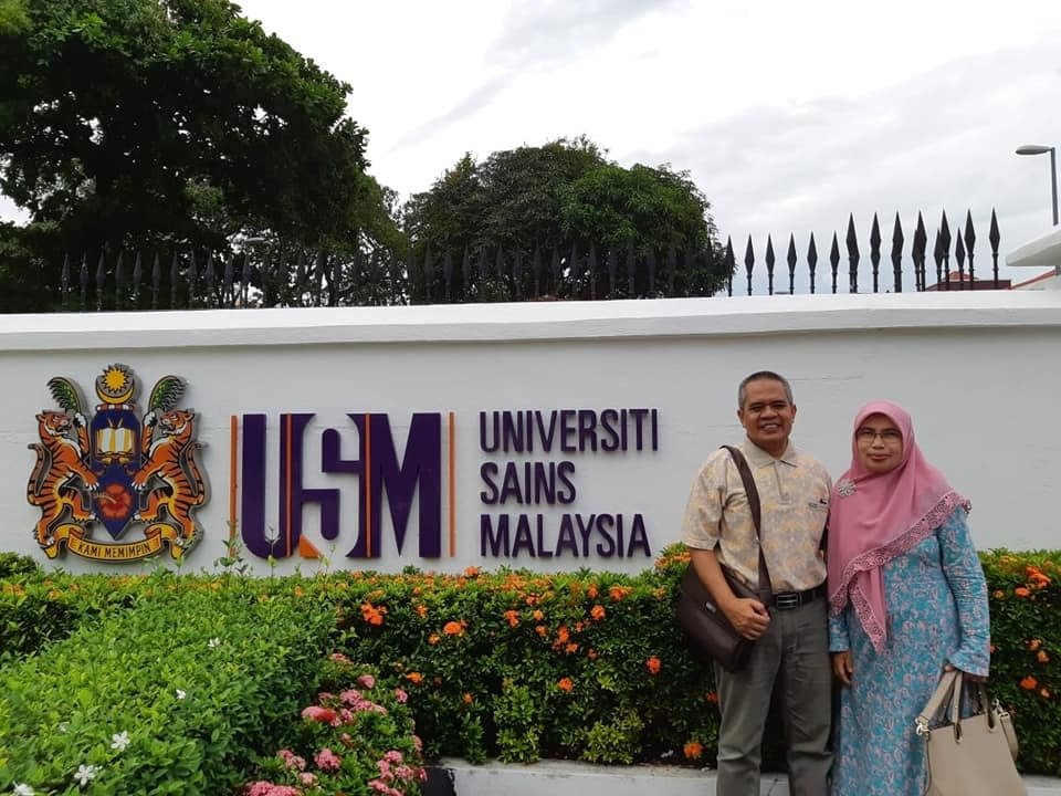 Prof. Nurdin saat berada di Universiti Sains Malaysia.