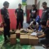 Terjaring Operasi Pekat Anoa 2023, Ratusan Botol Miras di Desa Lemo Bombana Disita Polisi