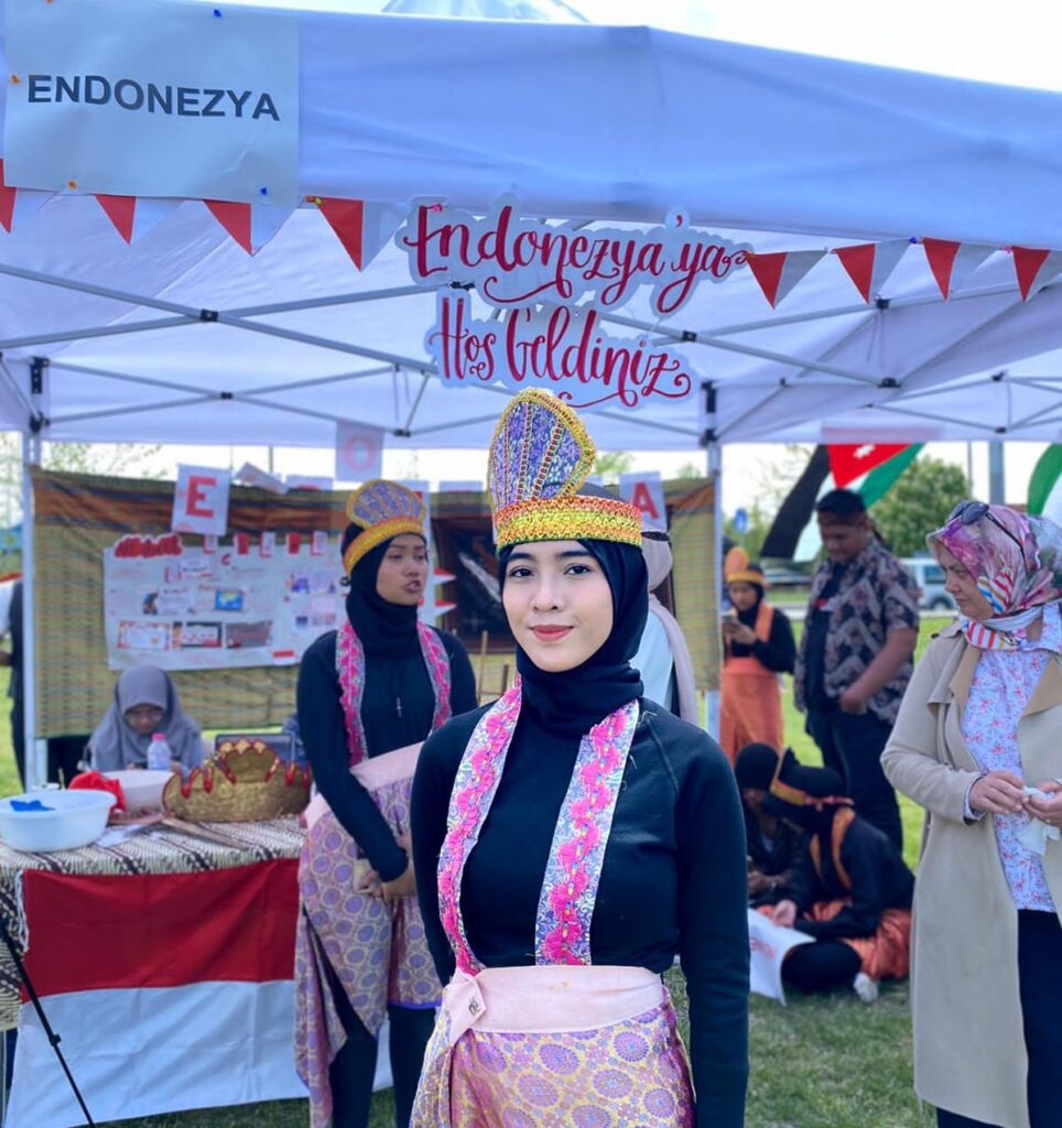 Nurul Ismi Ramadani saat mengikuti kegiatan di Turki.