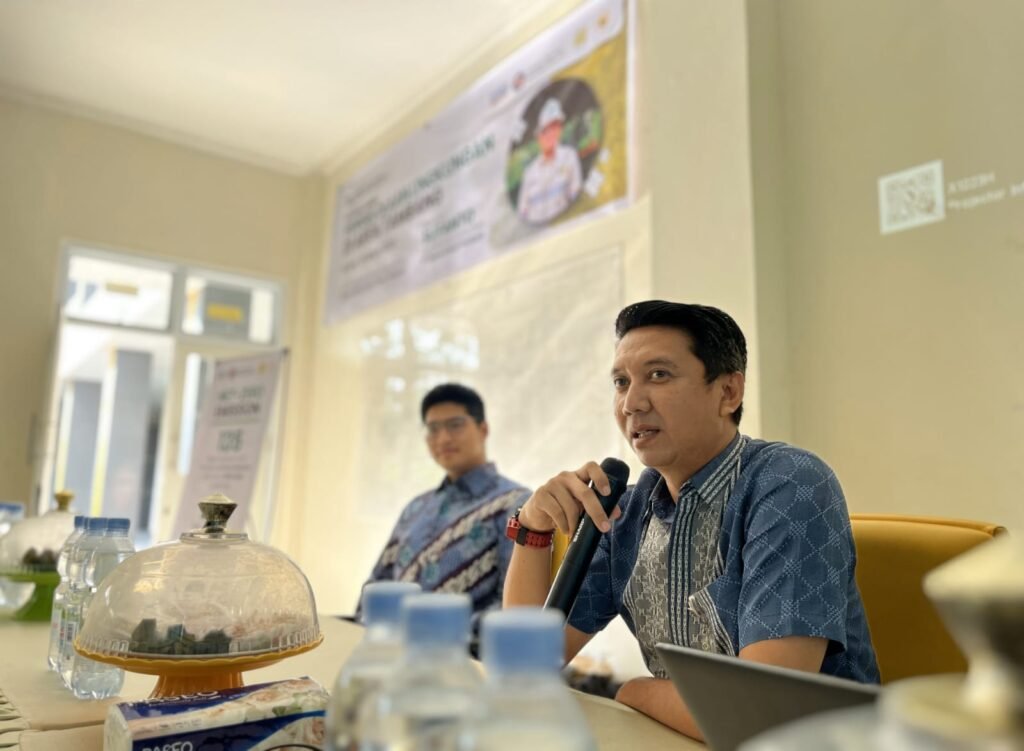 Suasana kuliah tamu oleh PT GKP di Universitas Halu Oleo.