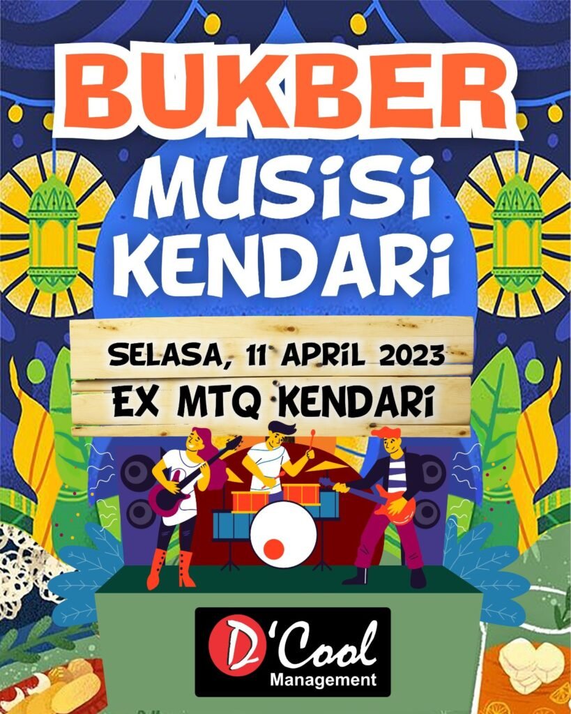 Flayer buka puasa bersama Musisi Kendari.