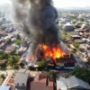 Musibah Kebakaran Hanguskan 8 Rumah dan 2 Indekos di Kolaka