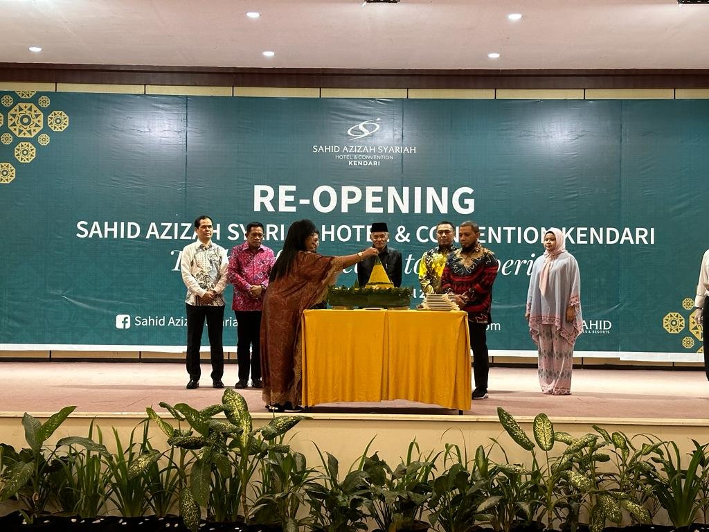 Soft launching re-opening Sahid Azizah Syariah Hotel and Convention Kendari.