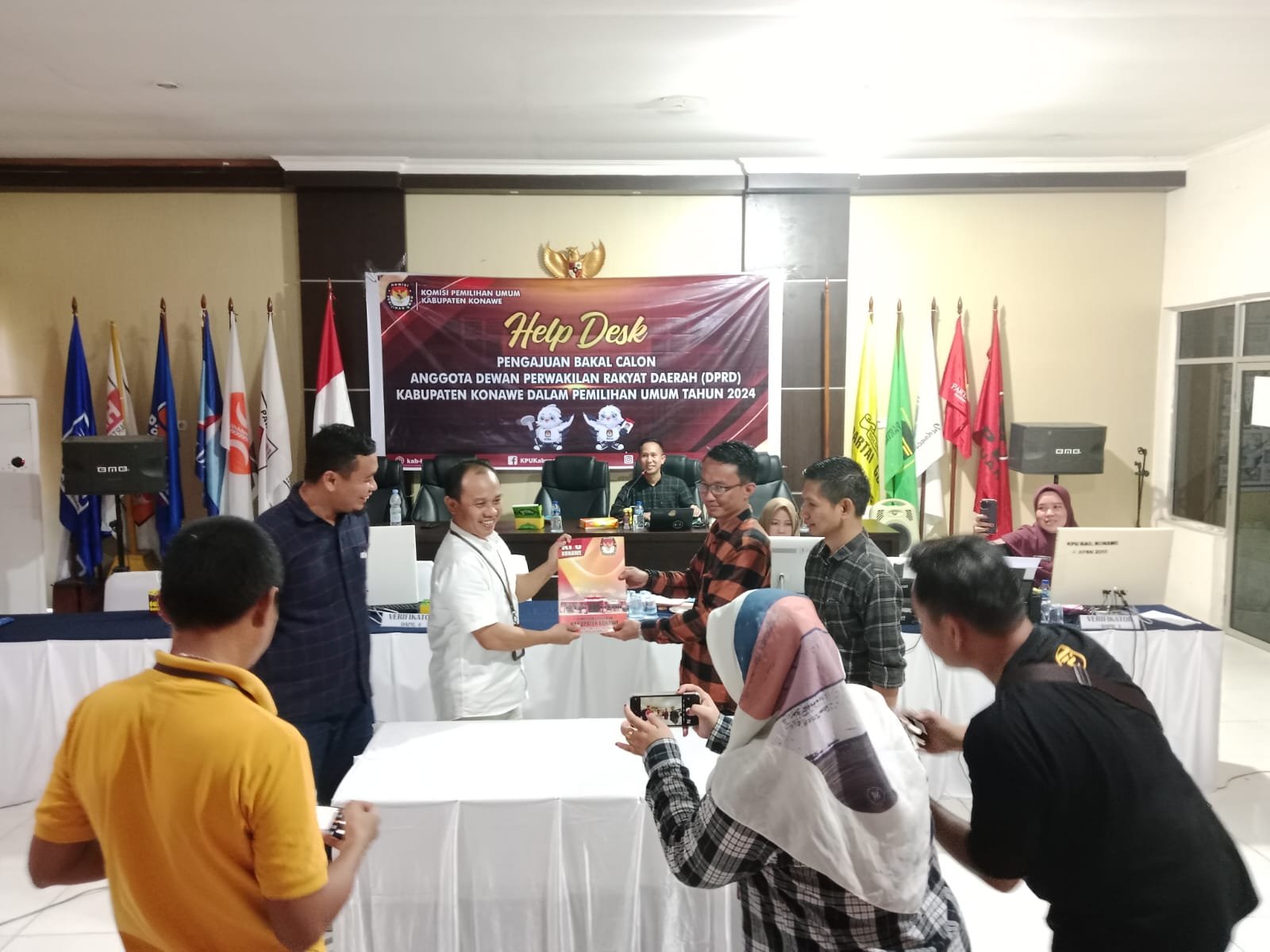 Bawaslu Konawe Pastikan Kelancaran Pendaftaran Caleg Parpol di KPU Bawaslu Konawe Pastikan Kelancaran Pendaftaran Caleg Parpol di KPU