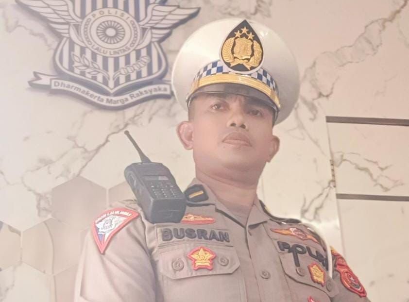 Kanit Gakkum Satlantas Polres Kolaka, Ipda Busranuddin.