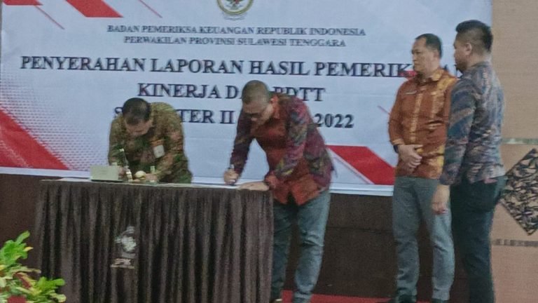 DPRD Konawe terima hasil pemeriksaan BPK tentang kinerja dan PDTT.