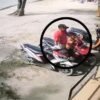 Pria Bawa Anak Terekam CCTV Curi HP Pengunjung Toko di Kendari