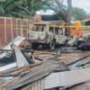 Bengkel di Kendari Terbakar, 2 Unit Mobil Ludes Dilalap Si Jago Merah
