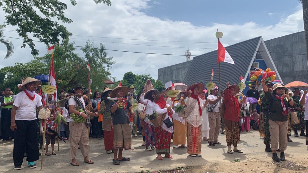 Potret salah satu instansi peserta Carnaval Juang 2023.