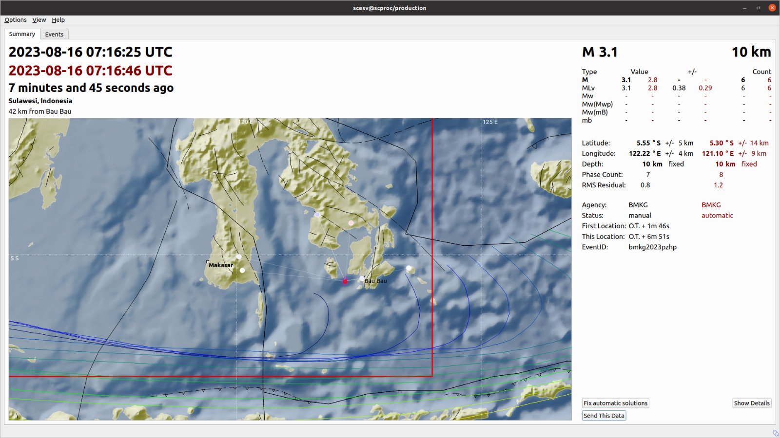Buton Selatan Diguncang Gempa Bermagnitudo 3,1 Buton Selatan Diguncang Gempa Bermagnitudo 3,1