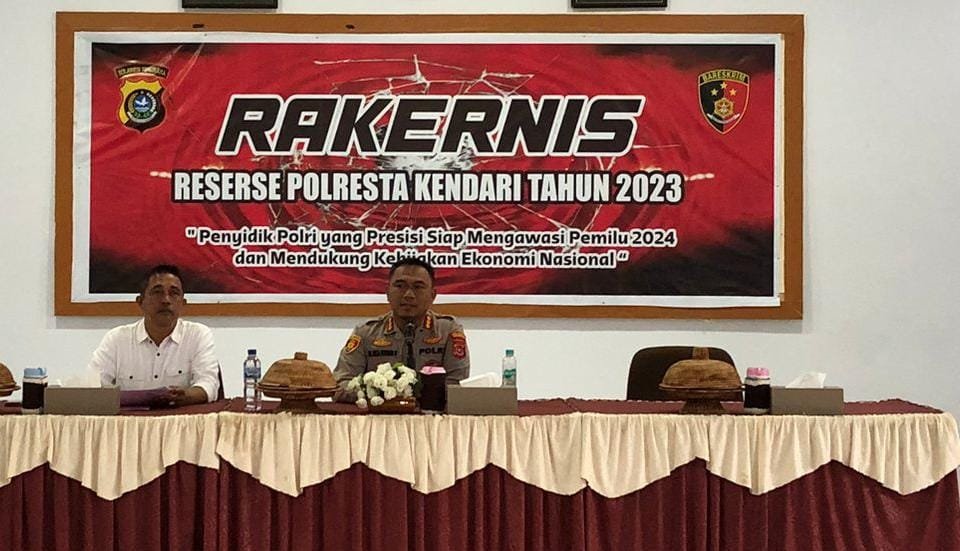 Polresta Kendari Gelar Pelatihan Peningkatan Kemampuan Penyidik Tangani Tindak Pidana Pemilu 2024 Polresta Kendari Gelar Pelatihan Peningkatan Kemampuan Penyidik Tangani Tindak Pidana Pemilu 2024