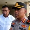 Kapolresta Kendari Pimpin Anggota Kejar Komplotan OTK yang Bawa Parang dan Busur di Kejati Sultra