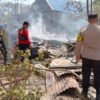 Api Merembet ke Rumah Warga saat Gedung Kampus Unidayan Baubau Terbakar