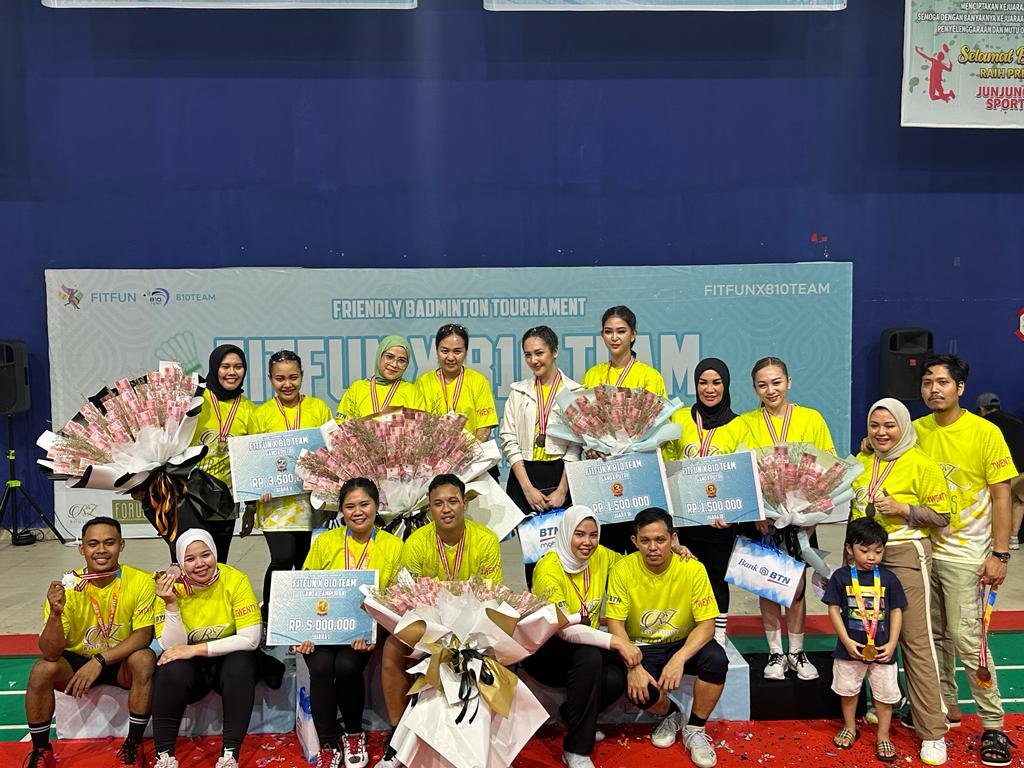 Berikut Daftar Pemenang Friendly Badminton Tournament di Kendari Berikut Daftar Pemenang Friendly Badminton Tournament di Kendari