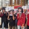 Tolak Dugaan Dinasti Politik, Aliansi Lembaga Mahasiswa Sultra Gelar Demo Desak Ketua MK Mundur dari Jabatan