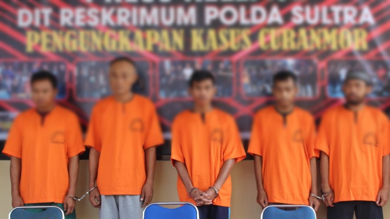 Polisi Ringkus Komplotan Curanmor di Kendari, 9 Motor Curian Disita Polisi Ringkus Komplotan Curanmor di Kendari, 9 Motor Curian Disita