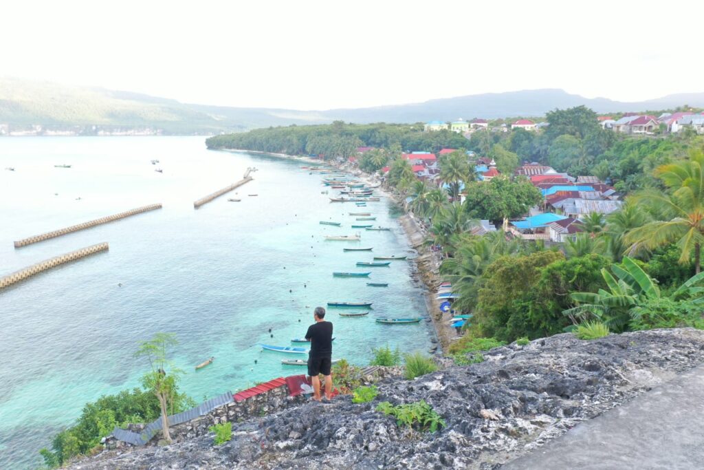 Landscape Waburi Park di Desa Gaya Baru, Busel.