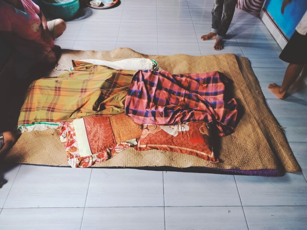 Korban tewas atas penembakan OTK di Kecamatan Laonti, Konawe Selatan.