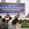 Tindak Pidana Ditangani Polresta Kendari Meningkat 2023, Didominasi Penganiayaan